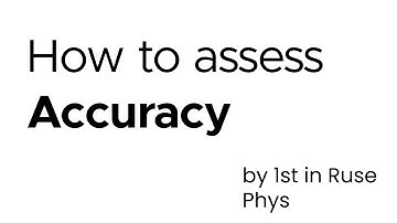 How to Assess and Improve Accuracy by 1st in James Ruse | Part 1 Science Skills