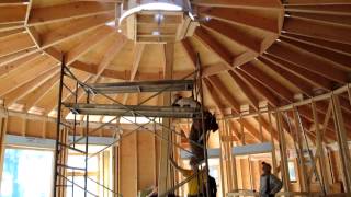 Mandala Homes- Prefab Assembly 2350 Faceted Round Home