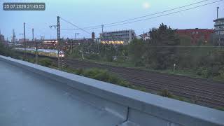 Live Train Traffic in Hannover, Germany - ICE & Freight