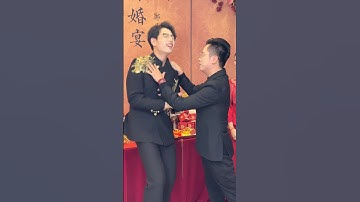 Test thử bộ ngực sáu mũi của tân chủ rể 😅 #wedding #funny #beauty #makeup #shortvideo #beautiful