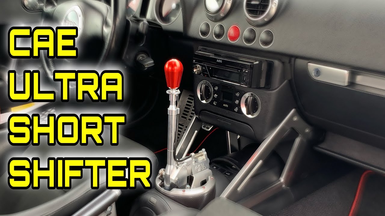 CAE Racing Ultra Short Shifter Audi TT - YouTube