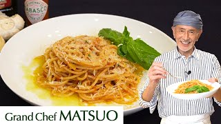 ペペロンチーノ トマト パスタ / Peperoncino Tomato Pasta 〜ダブルソースで食べる贅沢パスタ