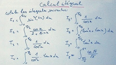 calcul  intégral:2bac sm-pc-svt biof(Exercice 2).