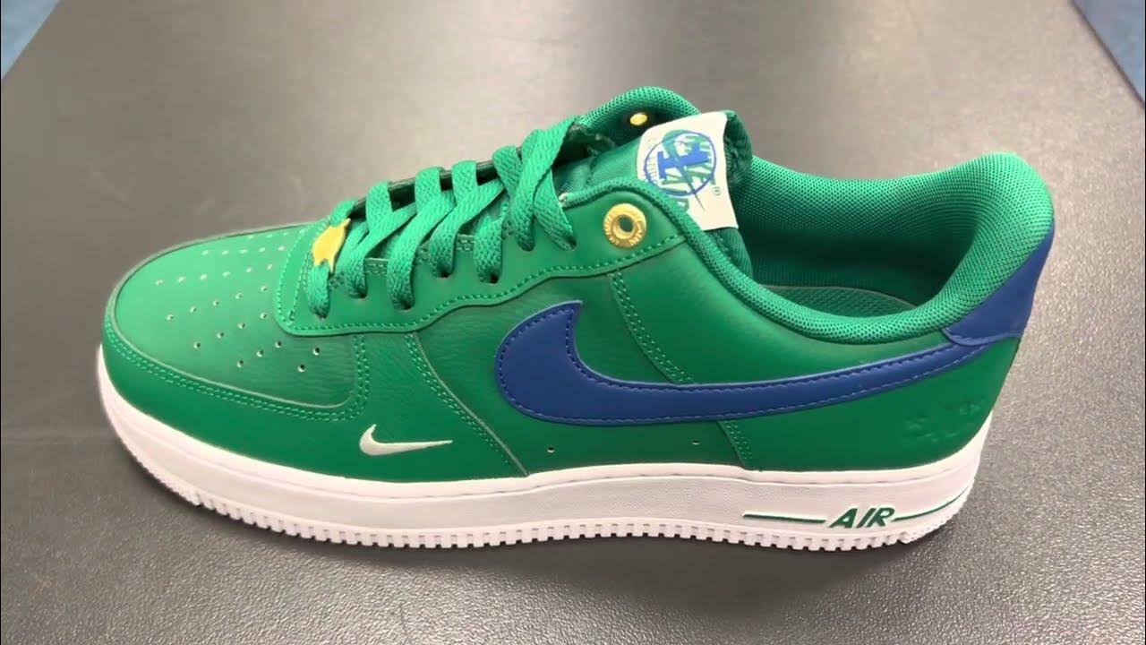 Nike Air Force 1 Low 40th Anniversary Malachite Green Shoes 
