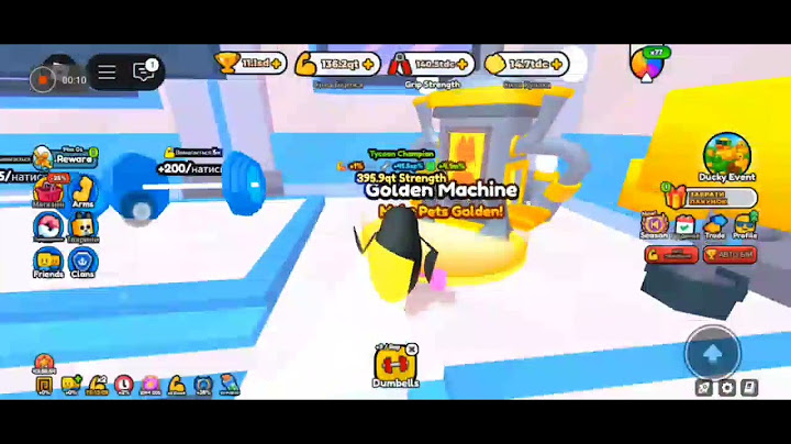 Arm from endless pack (ducky arm to gold)