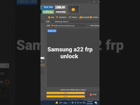 Samsung a22 frp