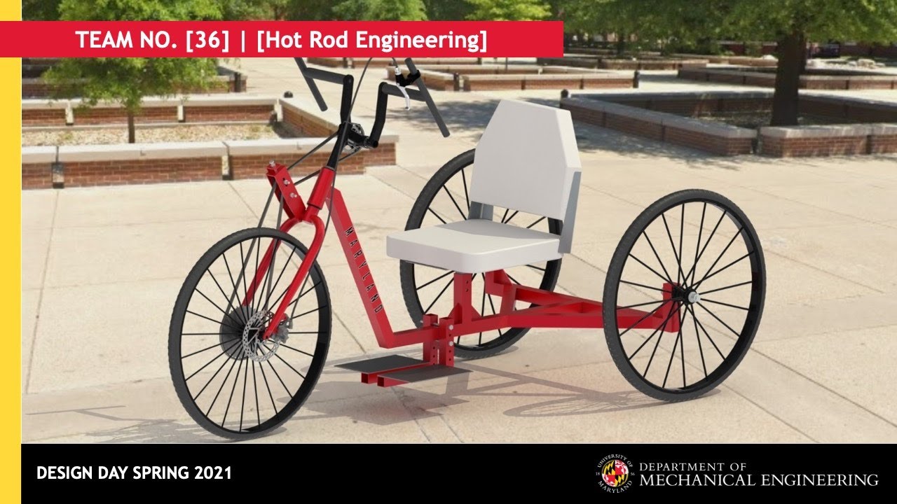 Team No 36 Hot Rod Engineering Hand crank Tricycle YouTube