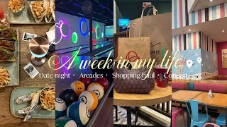 A week in my life EP 2 : Date night | Arcades | shopping haul | concert 
