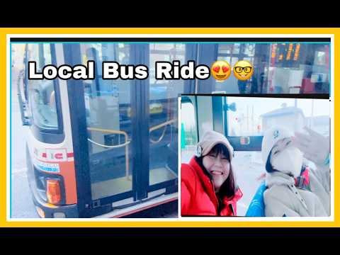 Lets enjoy our trip in local Bus #japan