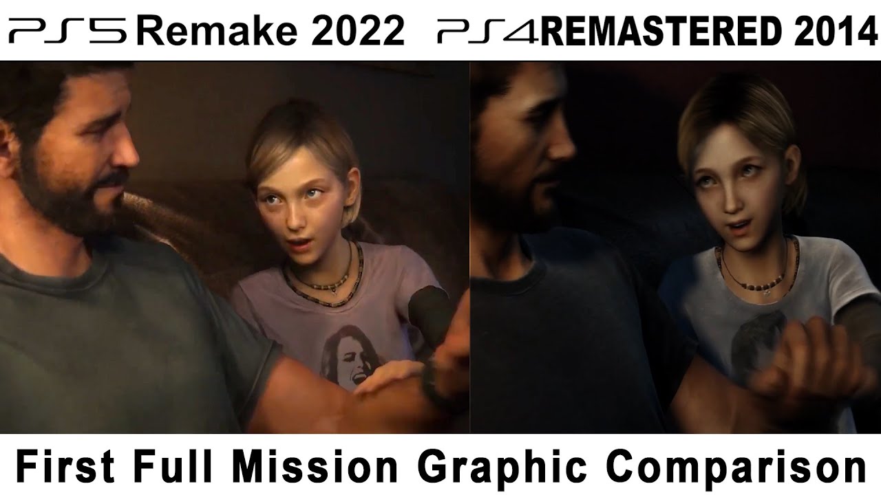 The Last of Us Part 1 Remake vs Remaster – Head-to-Head Graphics Comparison