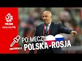 CZERCZESOW PO MECZU Z POLSKĄ. Konferencja selekcjonera reprezentacji Rosji