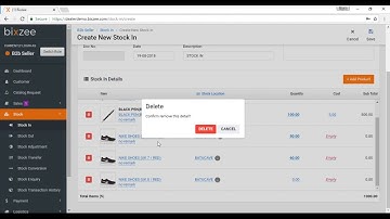 Bixzee Ecommerce Tutorial Stock In Stock Out