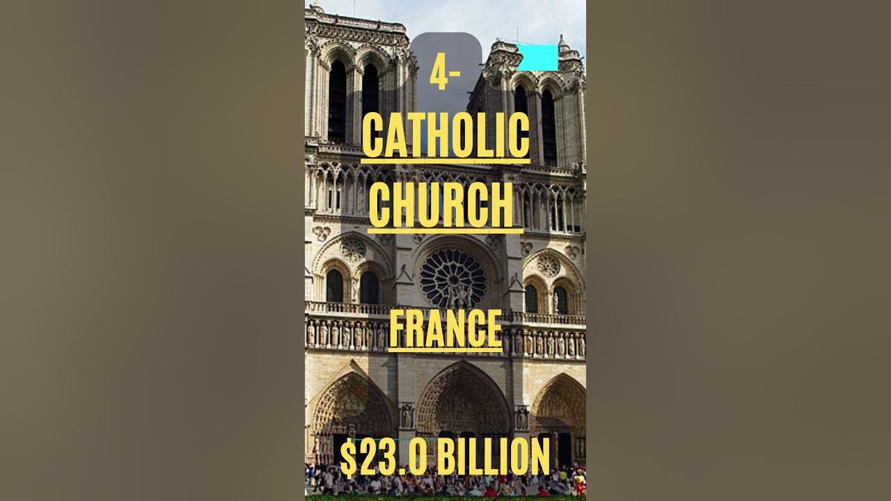Top 5 Wealthiest 🕉Religious Organizations in the World (2023) top5 