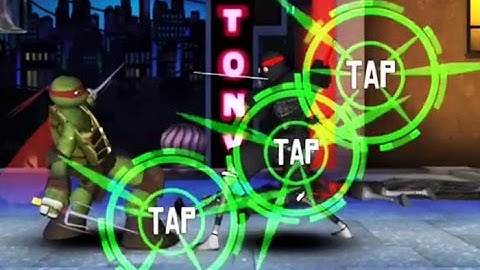 Teenage Mutant Ninja Turtles: Rooftop Run Gameplay