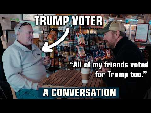 Graham Platner Talks With Three-Time Trump Voter
