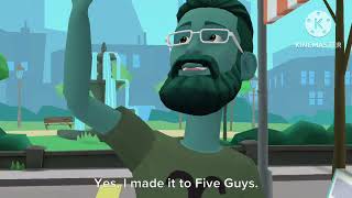 Virtual Manbuddy Destroys Five Guys With A Rocket Launchergrounded