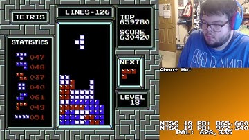 Maxout Number 21 | Another Clutch Max | NES Tetris | DAS