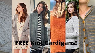 6 Knit Cardigans I REALLY Want To Make! | Free Knitting Patterns | Knitting Plans