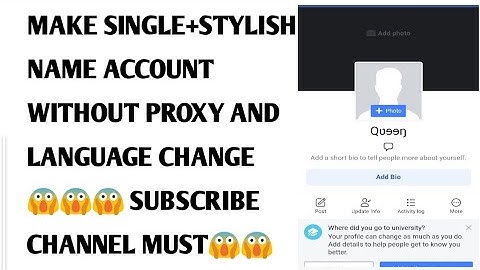 MAKE SINGLE+STYLISH NAME ACCOUNT WITHOUT PROXY AND LANGUAGE CHANGE 😱😱😱