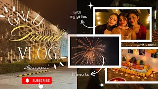 Diwali Vlog Gnlu Diaries Shopping With Friends, Away From Home, Aarti Time , Fireworks