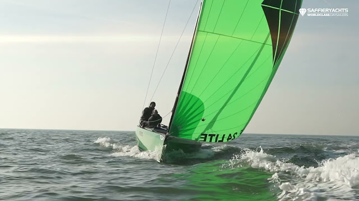 Saffier Se 24 Lite - Driven by Nature - First sailing video