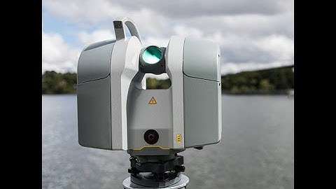 Trimble TX8- integrated HDR camera provides fast image capture to colorize scans