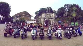 Lambretta Thailand visit Malacca 2015 | Action Cam | Sony