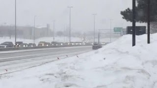 Eastbound West Dodge Expressway at 156th Street