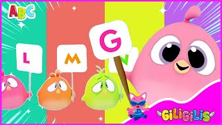 ABC Learning With Giligilis | Toddler Learning Video Songs & Phonics Song Nursery Rhymes  Alphabet