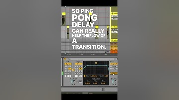 How to utilize ping pong delay #musicproducer #ableton #delay