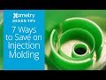 7 Ways to Save on Injection Molding