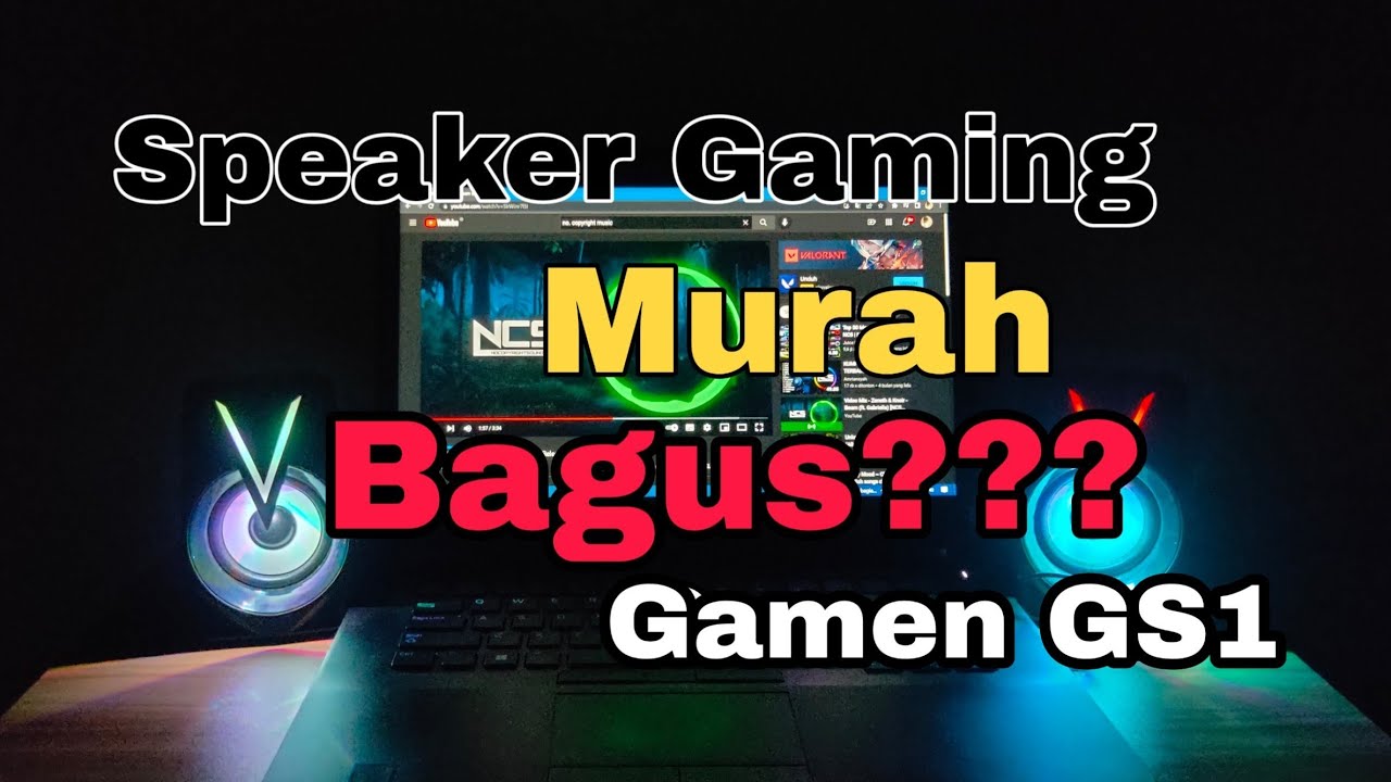 Review Gamen GS1 Speaker Gaming Murah Speaker PC Speaker Laptop