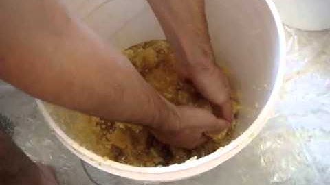 #3 Crush and Strain, Hand Crushing and Pouring