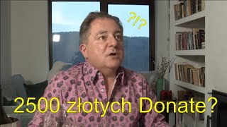 2500 złotych donate podczas live'a Makłowicza