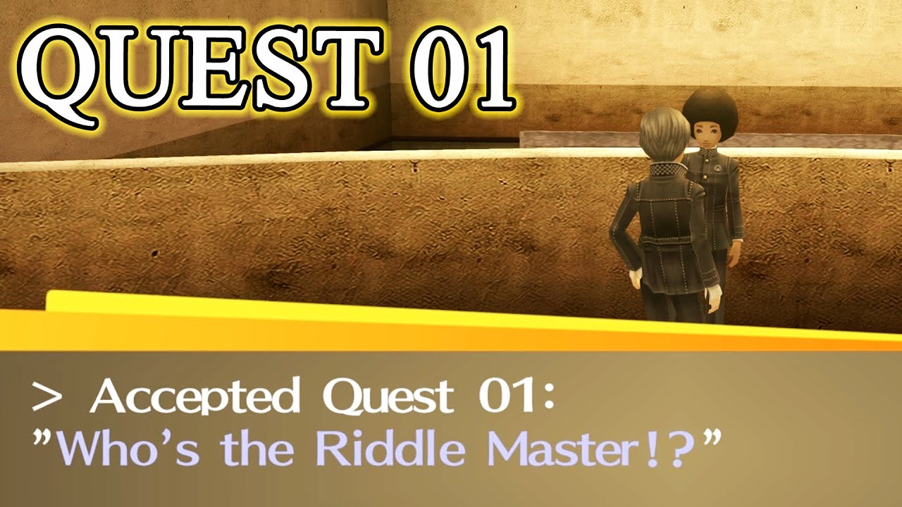 P4G QUEST 01 WHO'S THE RIDDLE MASTER FROM FUNKY STUDENT THE AFRO SOUL