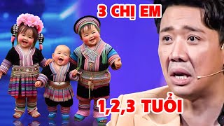 3 CHỊ EM 1,2,3 TUỔI TỪ TÂY BẮC XUỐNG THI HÁT Khiến Trấn Thành XÚC ĐỘNG TẶNG NGAY 100 TRIỆU | THVL by Tuyệt Đỉnh Bolero THVL 17,074 views 13 days ago 1 hour, 36 minutes