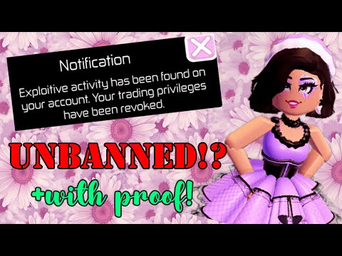 3 ways to get unbanned from royale high trading hub!!🌟 | Laetificate