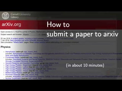 Video: How To Submit Documents To The Archive