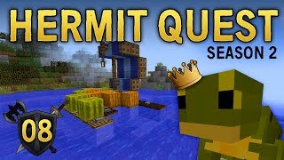 hermit quest 08 taking on the frog king 🐸 hermit wars season 2
