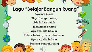 Lagu Belajar Bangun Ruang - Kelas 2