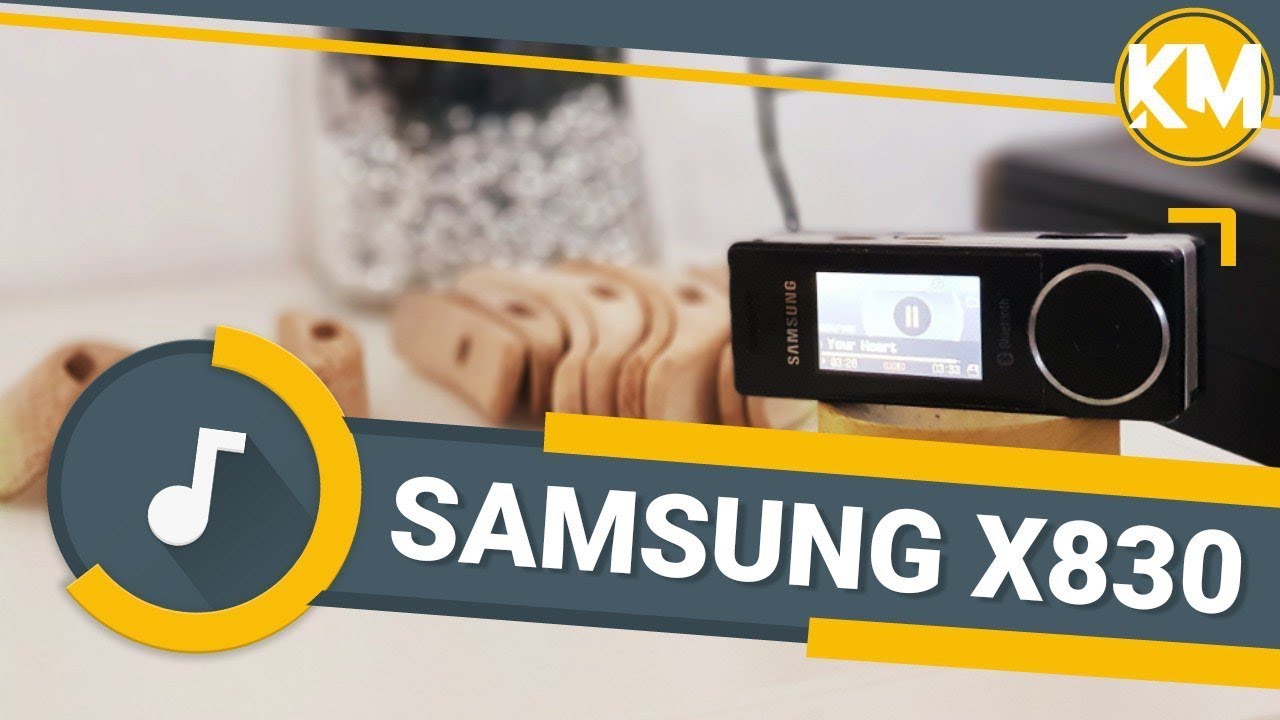 Samsung X830 MP3 плеер со встроенным телефоном (2006) ретроспектива