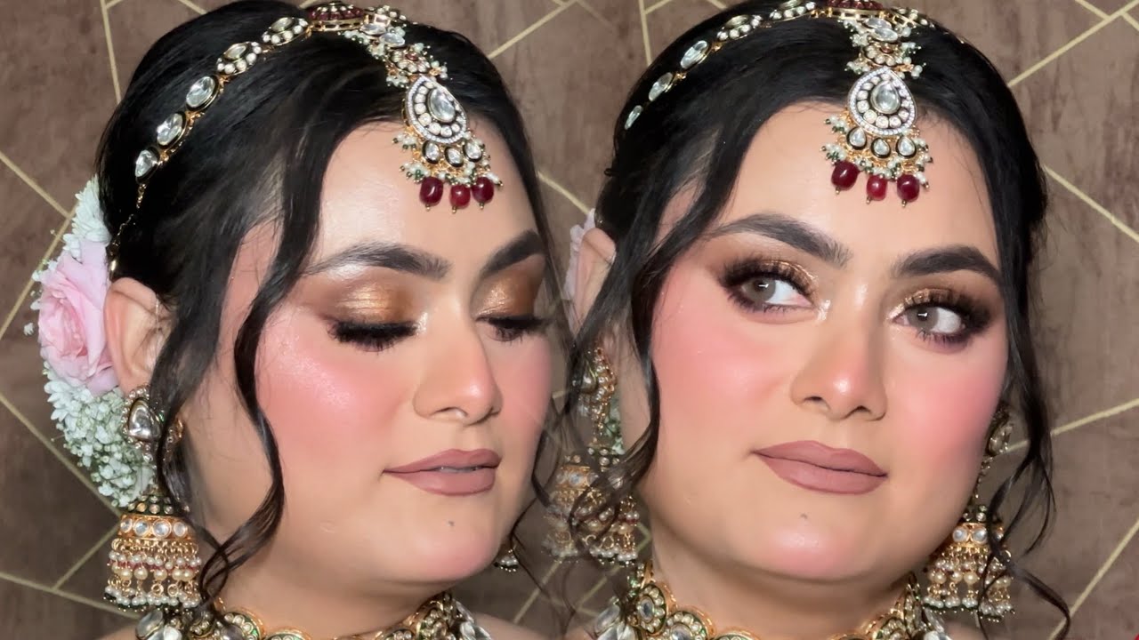 Бесплатный мастер-класс по свадебному макияжу от @Manveenmakeovers 