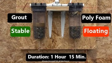 (Concrete Leveling or Mudjacking with Poly Foam. Which is Better?)