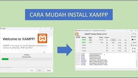 Cara Download dan Install XAMPP di Windows 11