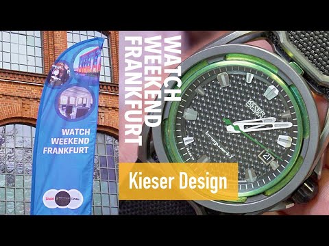 Kieser Design beim Watch Weekend Frankfurt