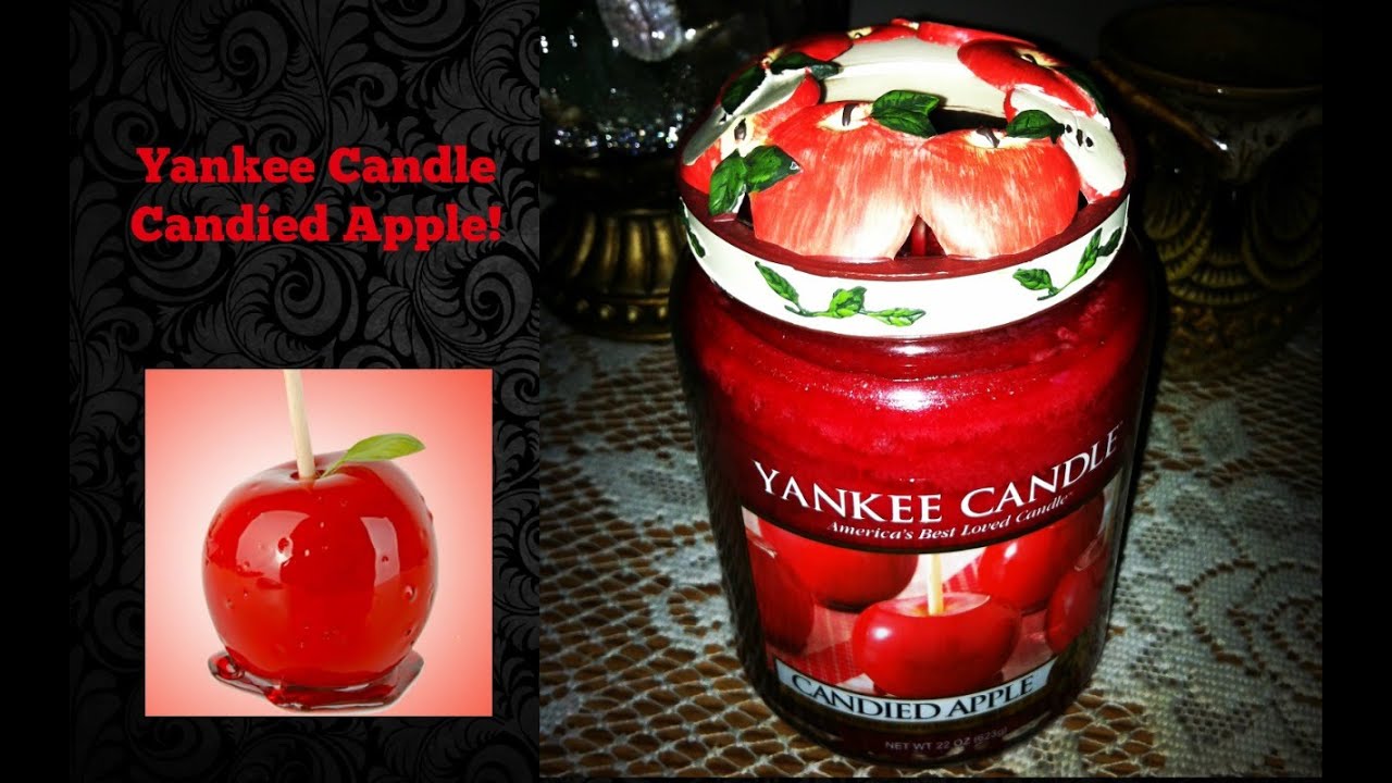 Yankee Candle Review Candied Apple YouTube