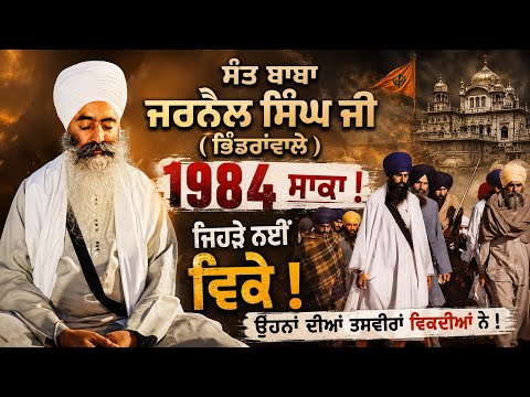 ਸੰਤ ਜਰਨੈਲ਼ ਸਿੰਘ ਜੀ-Bhindranwale-1984 ਸਾਕਾ ਜਿਹੜੇ ਵਿਕੇ ਨਈਂ ਉਹਨਾਂ ਦੀਆਂ ਤਸਵੀਰਾਂ ਵਿਕਦੀਆਂ ਨੇ
