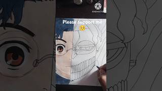 Drawing okarun from dandadan part-2.#drawing #dandadan #part2 #anime #trendingshorts