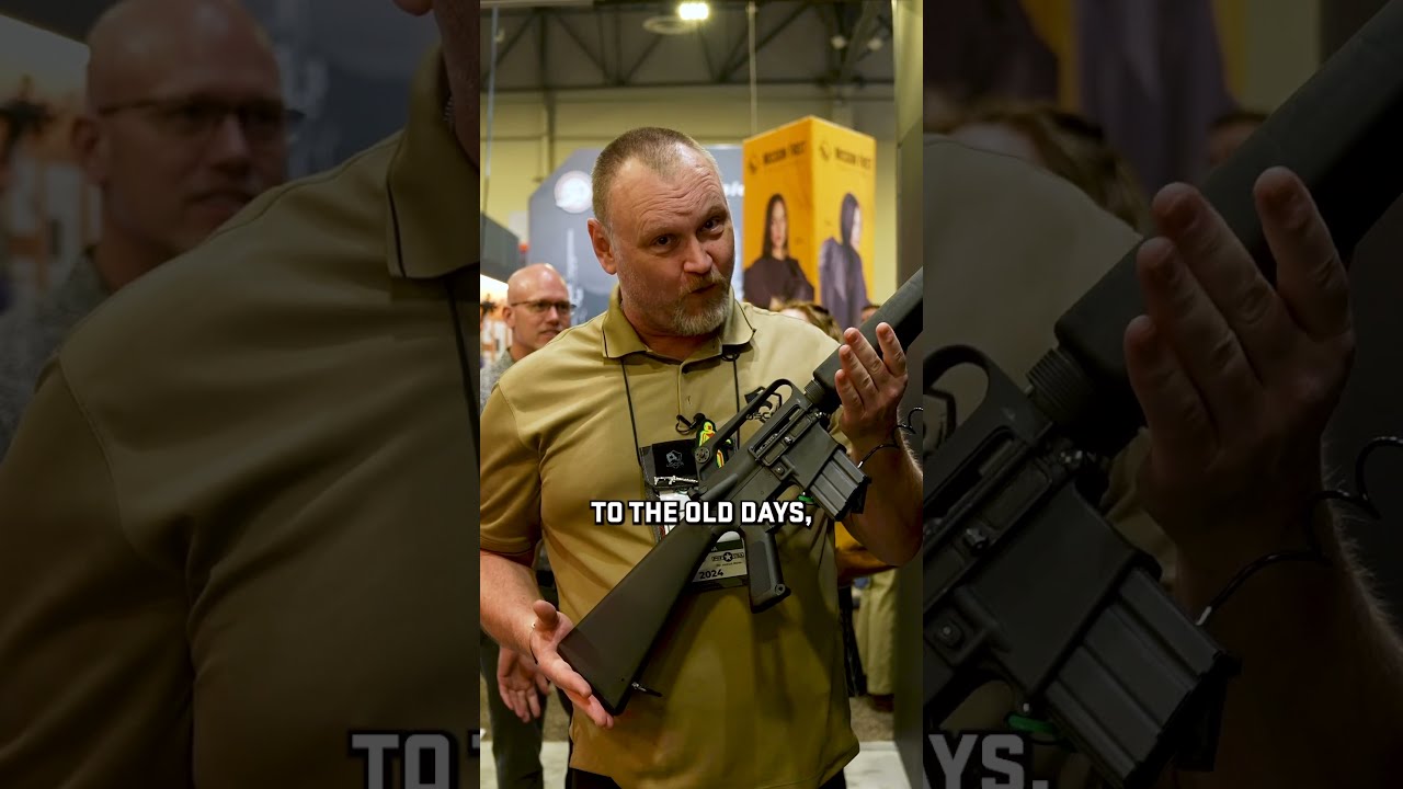New Retro M16A1 Style Rifle At SHOT Show 2024 Would You Get It 