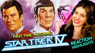 Cami happy with STAR TREK IV THE VOYAGE HOME (1986) Movie Reaction FIRST TIME WATCHING